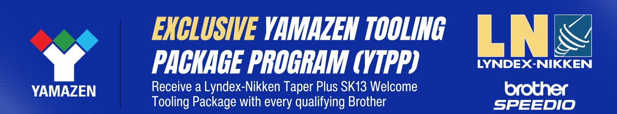 Yamazen Lyndex-Nikken Brother SPEEDIO Tooling Package Program